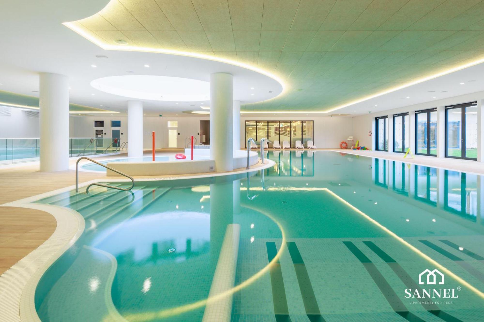 Apartament Prestige Z Dostepem Do Basenow,Strefy Saun,Jacuzzi - Pinea Apartments Pobierowo-Sannel Apartments For Rent Exteriör bild
